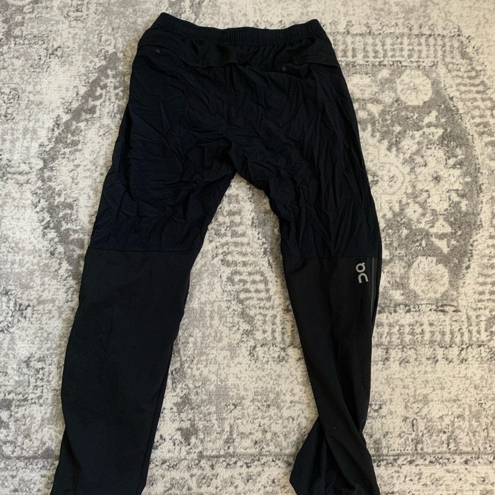 On running track pants